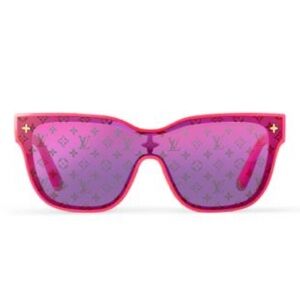 Louis Vuitton Fuchsia Sunglasses LV Shadow Square Sunglasses